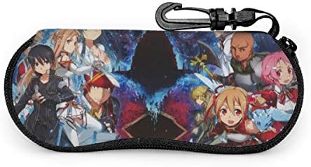 ポータブル メガネケース ソードアート オンライン ファッション ジッパー フック メガネケース サングラスケース Tarunniketanpublicschool Com