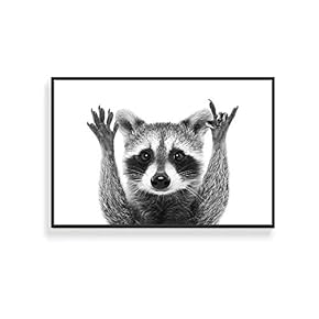 Framed for Living Room Bedroom Black and White...