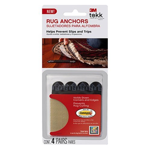 3M Tekk Protection Anchor Rug System, (Pack Of 4) (885867025584)