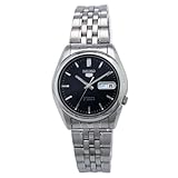 Seiko Men’s SNK357 Seiko 5 Automatic Dark Blue Dial Stainless Steel Watch, Watch Central