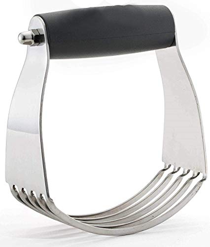 FireKylin Professional Dough Blender, Pastry Cutter Stainless Steel, Heavy Duty Pastry Blender with Blades - Thumbnail 2