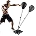 riklos Boxing Bag Speed Punching Bag Free Standing Reflex Bag with Adjustable Height Stress Relief Fitness Strong Durable for Kids Teenagers Adults Home Gym