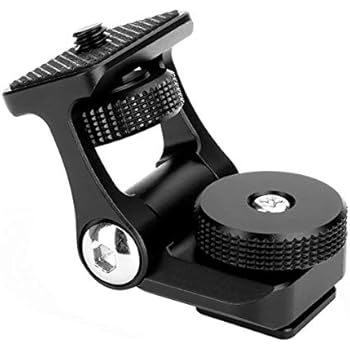 Hot Shoe Mount Adapter Camera Monitor Holder 1/4