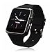 Smartwatch, Bluetooth Smart Watch Phone with SIM Card Slot Pedometer Camera Notification Sync Compatible with Android and IOS IPhone (App Unavailable) for Men Women Kids (Black)