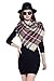 Women Winter Plaid Tartan Soft Scarf Large Blanket Scarf Wrap Shawl