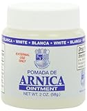 Sanar Arnica White Ointment - Pomada de Arnica Blanco - Pain Relief - Bruises...