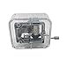 Helen Zora 18 note Acrylic Clear Hand Cranked Gurdy Musical Mechanism Music Box Kids Gift (La Vie En Rose)