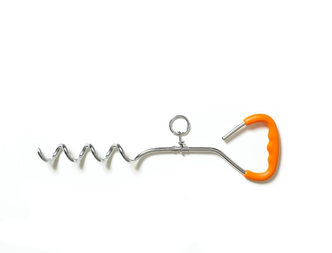 Pet Brands Rac Tie Out Stake and Cable, silver