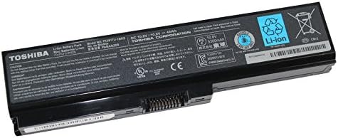 Toshiba Satellite L755-S5256 Laptop Battery - Original Toshiba Battery Pack (10.8V 48Wh 6 Cells)