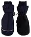N'Ice Caps Kids Thinsulate Waterproof Easy On Zip-Up Reflector Winter Mittens