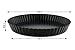 TedGem 2 Pack Non-Stick 8.8 Inches Removable Loose Bottom Quiche Tart Pan, 8.8Inch