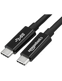 Basics - Cable USB tipo C a USB tipo C 3.1 Gen2 - 3 pies, color negro