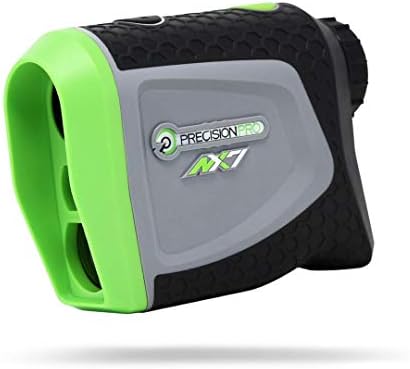 Precision Pro NX7 Golf Rangefinder, Laser Golf Range Finder, 600 Yard Range, Flack Lock with Pulse Vibration, 6X Magnification, Case, Slope & Non Slope Model Precision Pro NX7 Golf Rangefinder, Laser Golf Range Finder, 600 Yard Range, Flack Lock with Pulse Vibration, 6X Magnification, Case, Slope & Non Slope Model
