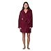 WallFlower Womens Plush Warm and Cozy Printed Hooded Robe