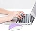 Wireless Mouse, Vogek 2.4GHz Wireless Mouse Small Optical Wireless Mouse with 1601 DPI Nano USB Receiver for Laptop - Purple