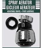 Spray Aerator for Kitchen, Sink Faucets - Swiveling Super Sprayer