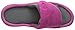 isotoner womens Adjustable Memory Foam W/ Smartdri Slide Slipper, Tickle Pink, 7.5-8 US