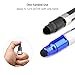 Pen Light, Escolite LED Penlight Medical with Pupil Guage for Doctors Nurses White Blue and Black