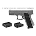 UTG Pro Plus 0 Base Pad, Glock Small Frame, Matte Black Aluminum