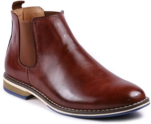 MetrocharmMC130 Men's Formal Dress Casual Ankle Chelsea Boot