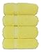 SALBAKOS - Premium 4 Piece Bath Towel Set, Made with 100% Turkish Cotton, Quick Drying, Highly Absorbent & Comfy Towels for Spa & Hotel | 27