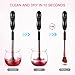 LEPO Upgrade Makeup Brush Cleaner and Dryer, Electric Automatic Makeup Brush Cleansing Tool with Free Finger Brushegg, the Perfect Valentine's day gift for girl