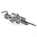 INBLUE Men's Alloy Pendant Necklace Grey Army Tribal -With 23 Inch Chain