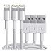 Ambiel USA 3PCS OEM Original 3ftLightning Apple Iphone USB Cable to White USB 8-pin Lightning Cable For iPad/ iPhone 5/ 5C/ 5S/ 6/ 6s/ iPod Touch
