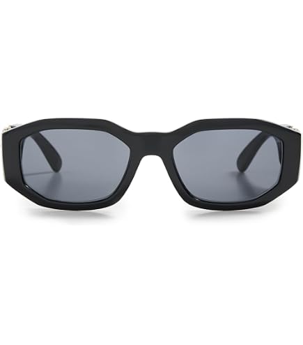 Versace VE 4488U GB1/87 Black Plastic Cat-Eye Sunglasses Grey Lens Versace 4488U Cat Eye Sunglasses | Fashion Eyewear main image 4
