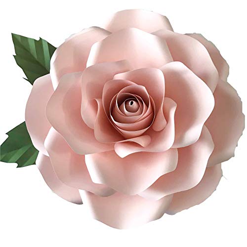 Giant Large Rose 19 21 Paper Flower Template Stencils Kit Pricepulse