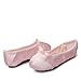 MSMAX Ballet Shoes for Girls Toddler Shoes Natural Dance Slippers for Wedding 10 M US Toddler