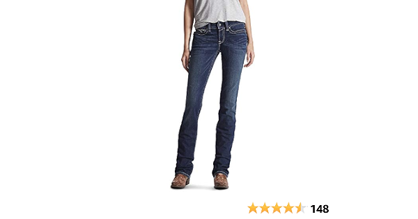 ARIAT womens R.e.a.l.¿ Straight Icon 