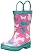 Hatley Big Girls' Butterflies Rain Boots