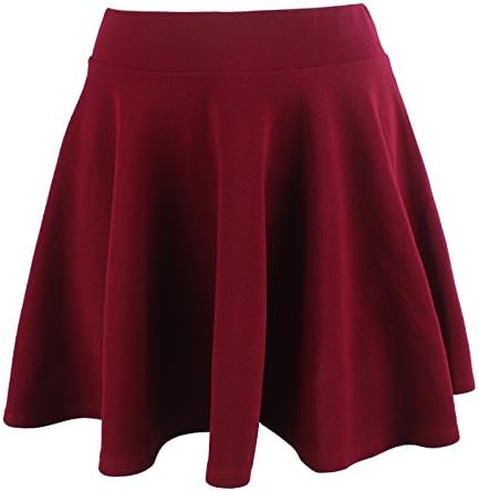 Amazing Closet Line Short Pleated Skirt Puff Basic Versatile Casual