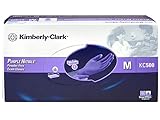 Halyard Health Purple Nitrile Exam Gloves, Box/100 SIZE MEDIUM (Pack of 10)