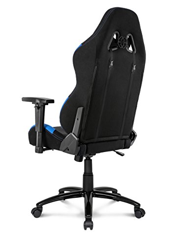 AKRacing Core Series EX-Wide Gaming Chair with Wide Seat, High and Wide Backrest, Recliner, Swivel, Tilt, Rocker and Seat Height Adjustment Mechanisms with 5/10 warranty - Black/Blue - Thumbnail 2
