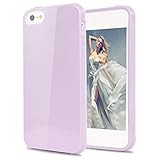 iPhone 5s Case,iPhone SE Case,iPhone 5 Case,by Ailun,Shock-Absorption Bumper,Anti-Scratch, Reduce Fingerprint&Oil Stain,Slim&Light Shell,Soft Dual Color TPU Back Cover[Purple]