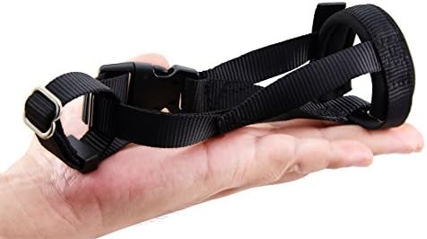 BIG SMILE PAW Dog Muzzle Nylon Adjustable for Small Dogs