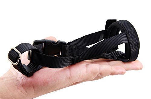 BIG SMILE PAW Dog Muzzle Nylon Adjustable for Small Dogs