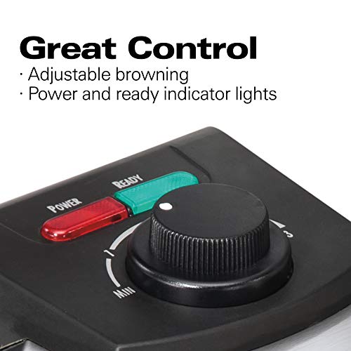 Hamilton Beach Flip Belgian Waffle Maker with Browning Control, Non