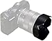 BlueBeach EW-54 Replacement Lens Hood for Canon EOS M EF-M 18-55mm F3.5-5.6 IS STM (Not compatible with other lens model)