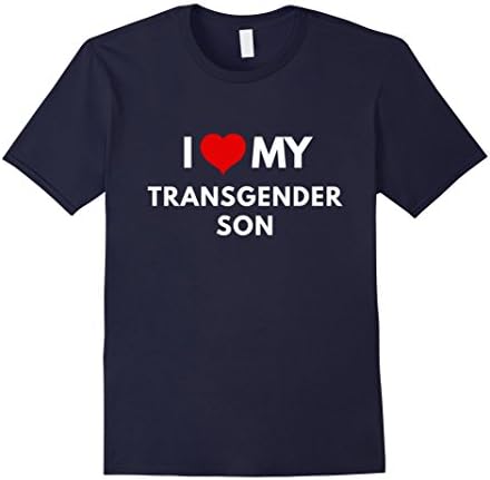 Men's I Love My Transgender Son t-shirt - LGBT Pride Shirts 3XL Navy