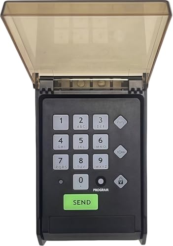 for Ghost Controls Premium Wireless Keypad for Ghost Gate Opener with Weatherproof Cover, Ghost Keypad for Automatic Gate Openers, Compatible with AXP1 AXS1 Remote - Model AXWK