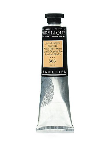 Sennelier Extra-Fine Artist Acryliques Naples yellow warm 563 60 ml