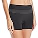 Warner's Women's No Pinching No Problems Seamless Boyshort Panty, Rich Black, M