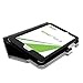 Infiland Acer Iconia Tab 8 A1-840FHD Case, Folio PU Leather Slim Stand Cover with Multi-Angle Stand fit for Acer Iconia A1-840 FHD 8 inch tablet (Acer Iconia A1-840 FHD tablet, Black)