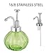 DIY Soap Dispenser Liquid Pump-Oils Dispenser for Mason Jars, Regular Mouth Jars, Perfect for Bathroom & Kitchen Clear Acrylic. Stainless Steel Pump, Jar Not Included. New product! Stylish!