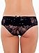 Women's Open Crotch Lace Cute Briefs Knickers Girls Sexy Panties ,Black,XXX-Large