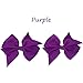 Prohouse Boutique Baby Girl Hair Clips Flower Grosgrain Ribbon Bows for Toddlers Teens Kids Little Girls Barrettes