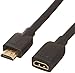 AmazonBasics High-Speed Male to Female HDMI Extension Cable - 6 Feet primary